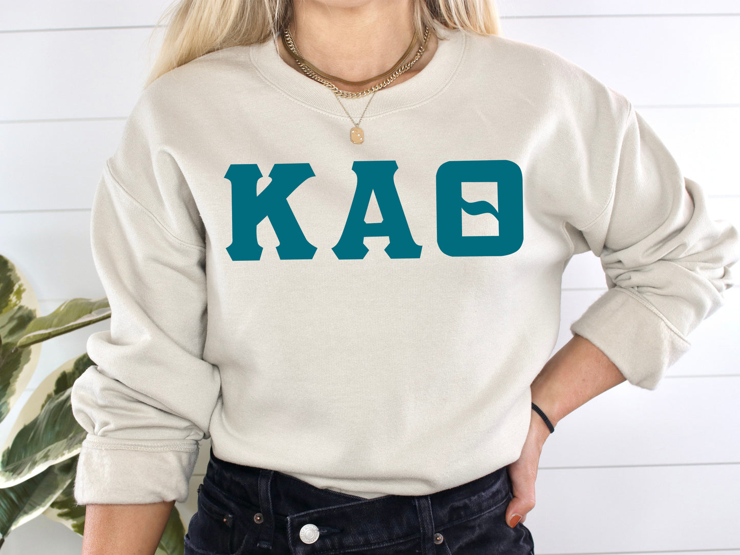 Kappa Alpha Theta Back to the Basics Sorority Sweatshirt _ 637g