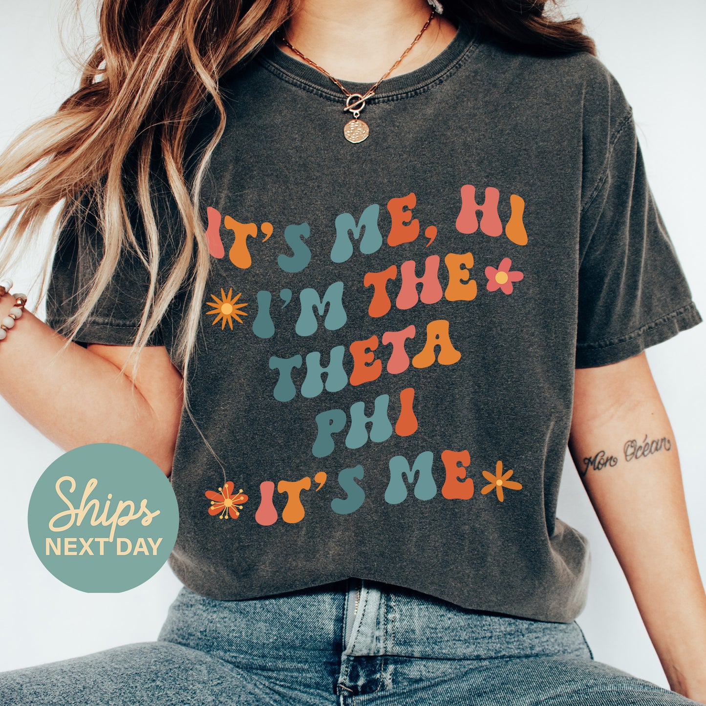 Theta Phi Alpha Style Sorority T-shirt _ 36015g
