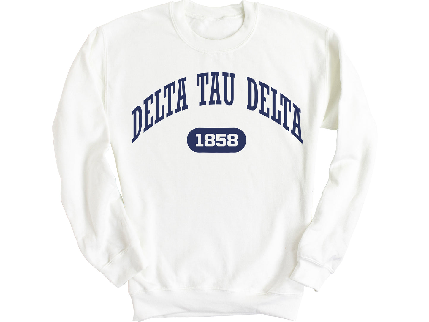 Delta Tau Delta Fraternal Arch Fraternity Sweatshirt _ 916g