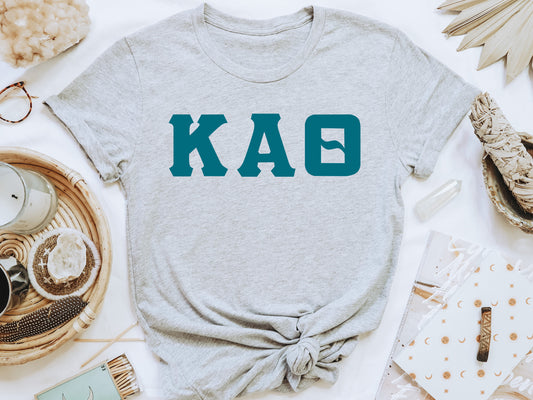 Kappa Alpha Theta Back to the Basics Sorority T-shirt _ 637g