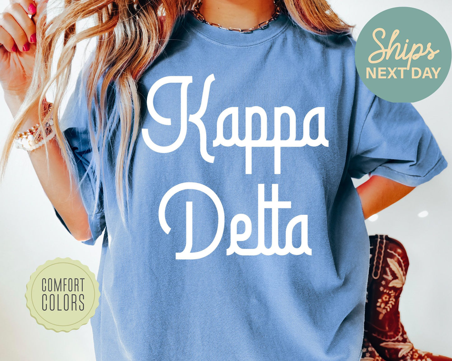 Kappa Delta All About That Pop Comfort Colors Sorority T-shirt _ 2697g