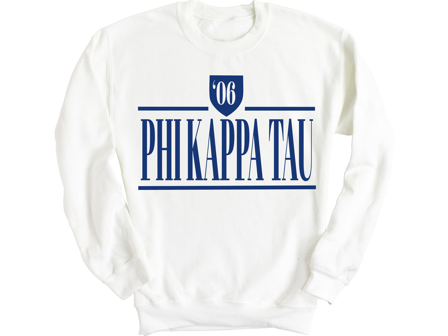 Phi Kappa Tau Shield Fraternity Sweatshirt _ 1199g