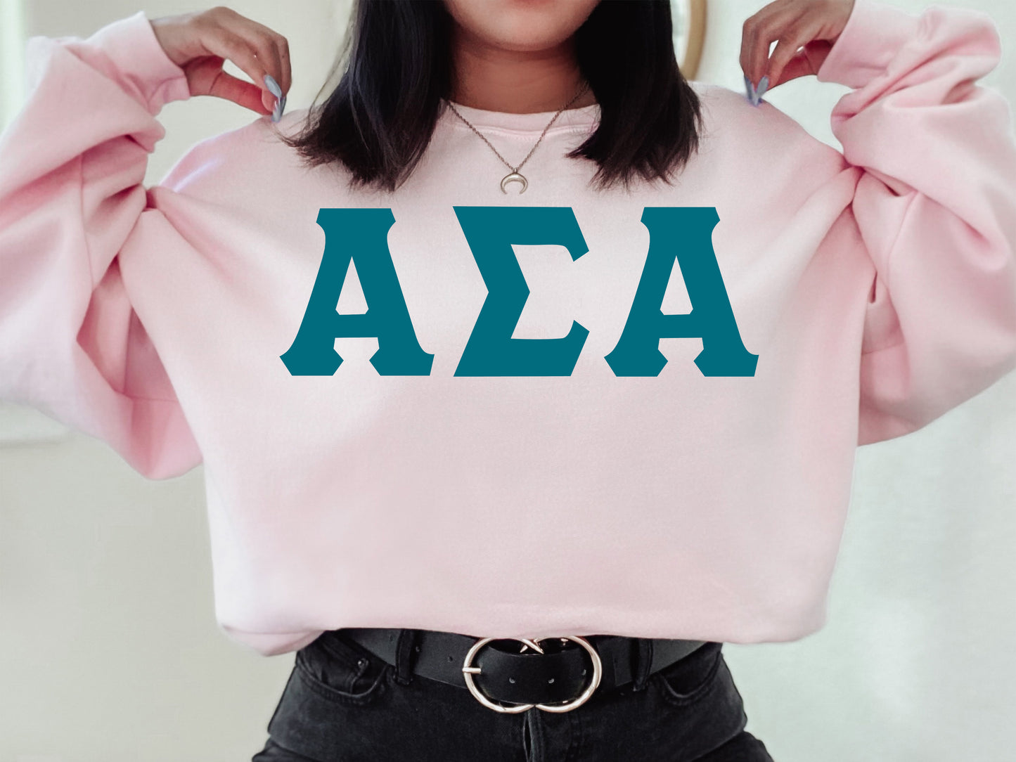 Alpha Sigma Alpha Back to the Basics Sorority Sweatshirt _ 628g