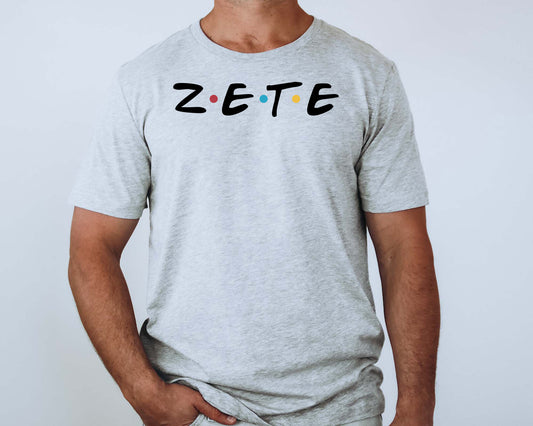 Zeta Psi Greek Friends Fraternity T-shirt _ 30702g