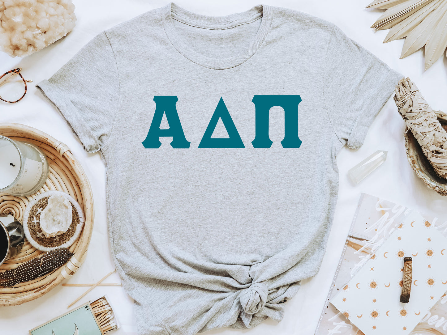 Alpha Delta Pi Back to the Basics Sorority T-shirt _ 623g