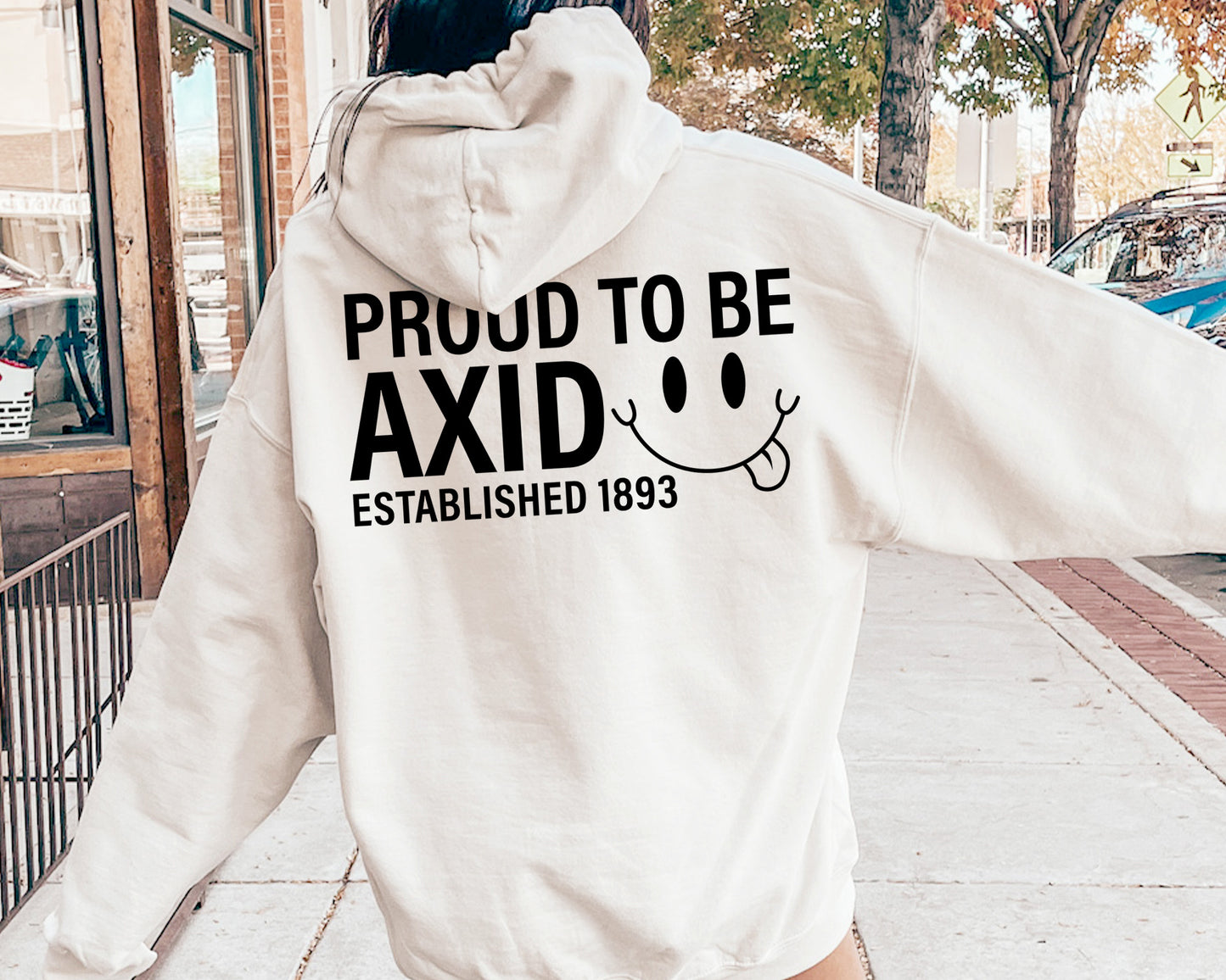 Alpha Xi Delta Proud to Be Sorority Hoodie _ 33136g