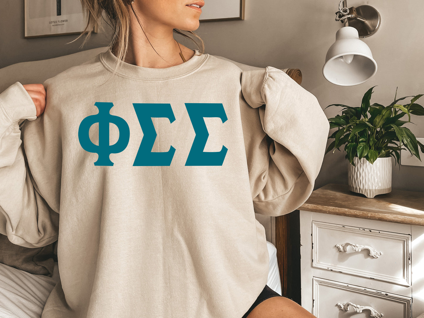 Phi Sigma Sigma Back to the Basics Sorority Sweatshirt _ 341g