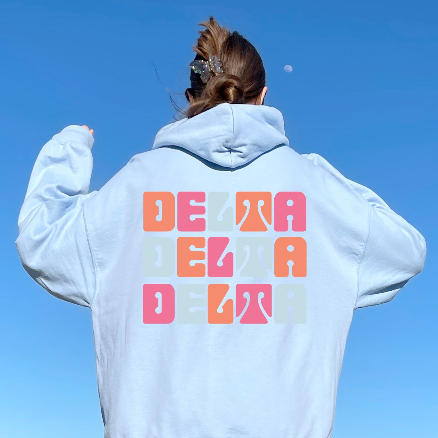Delta Delta Delta Vibrant Verve Sorority Hoodie _ 32611g