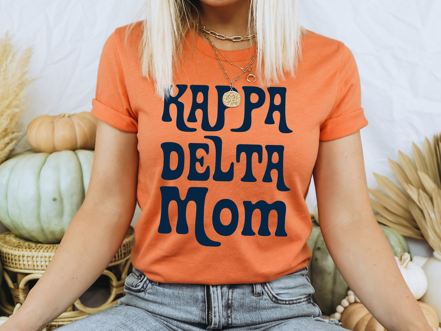 Kappa Delta Got it from my Mom Sorority T-shirt _ 3087g