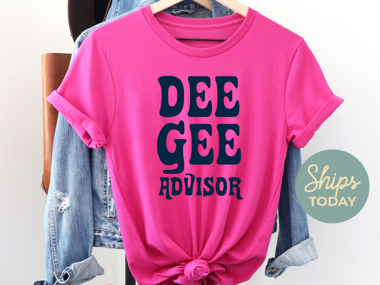 Delta Gamma Best Advisor Sorority T-shirt _ 3108g