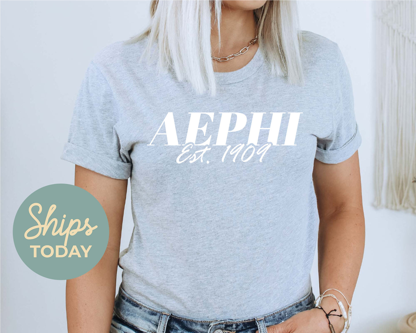 Alpha Epsilon Phi Mom Sorority T-shirt _ 30819g