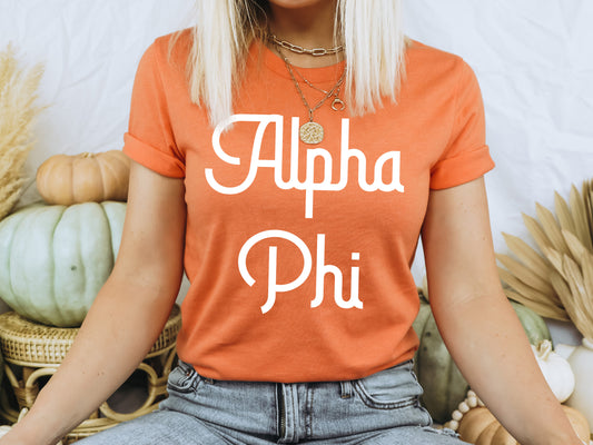 Alpha Phi All About That Pop Sorority T-shirt _ 2686g