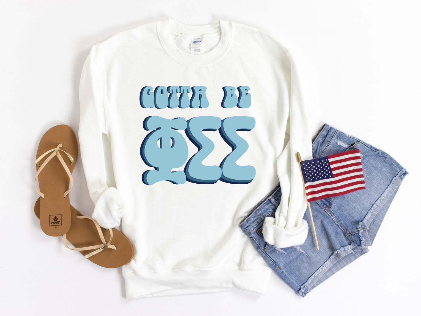 Phi Sigma Sigma They've Gotta Be Sorority Sweatshirt _ 355g