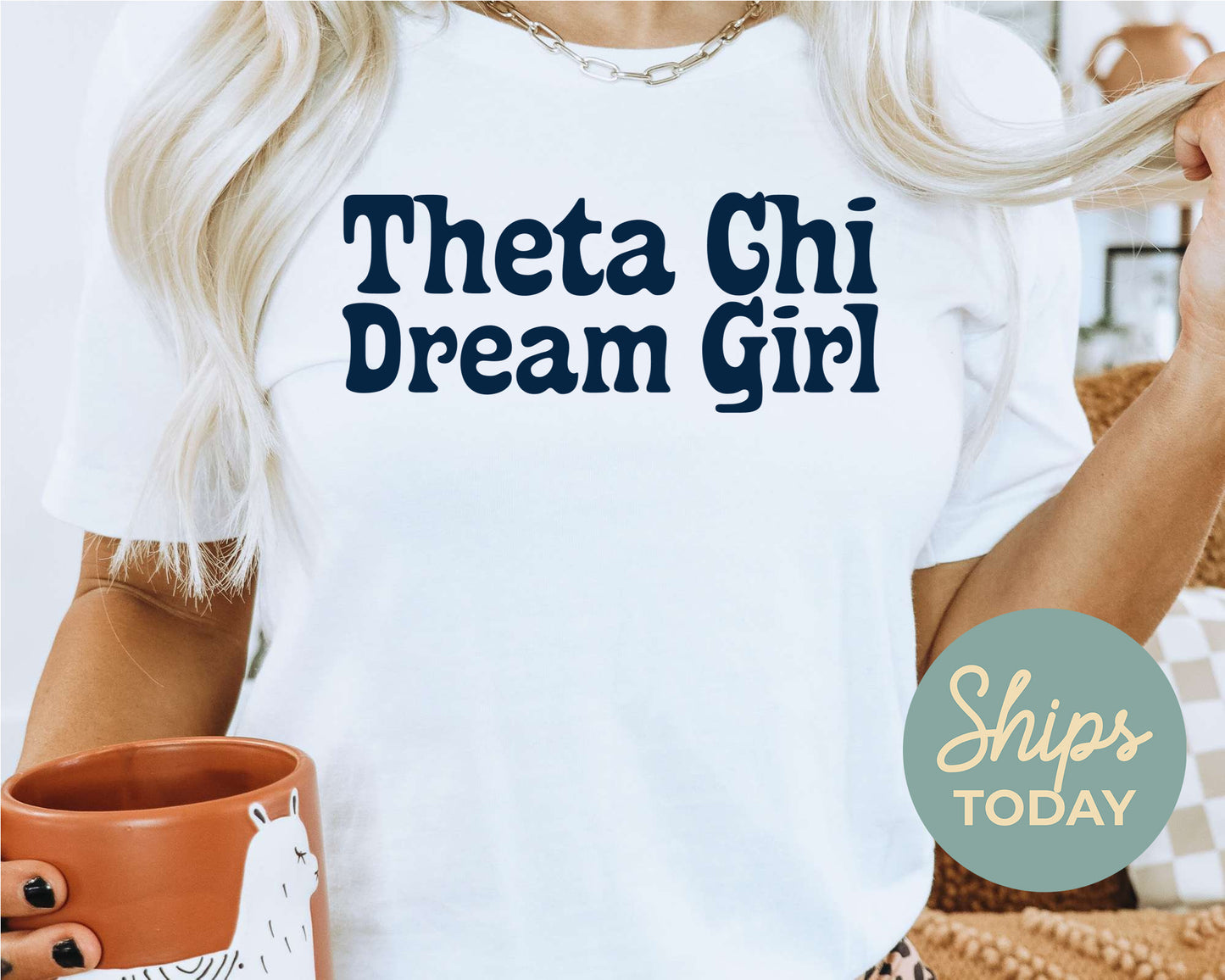 Theta Chi Trendy Sweetheart Fraternity T-shirt _ 2017g