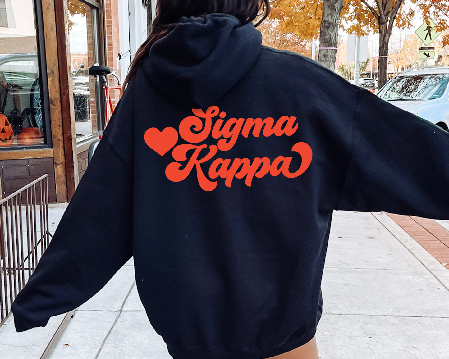 Sigma Kappa Red Heart Sorority Hoodie _ 33368g