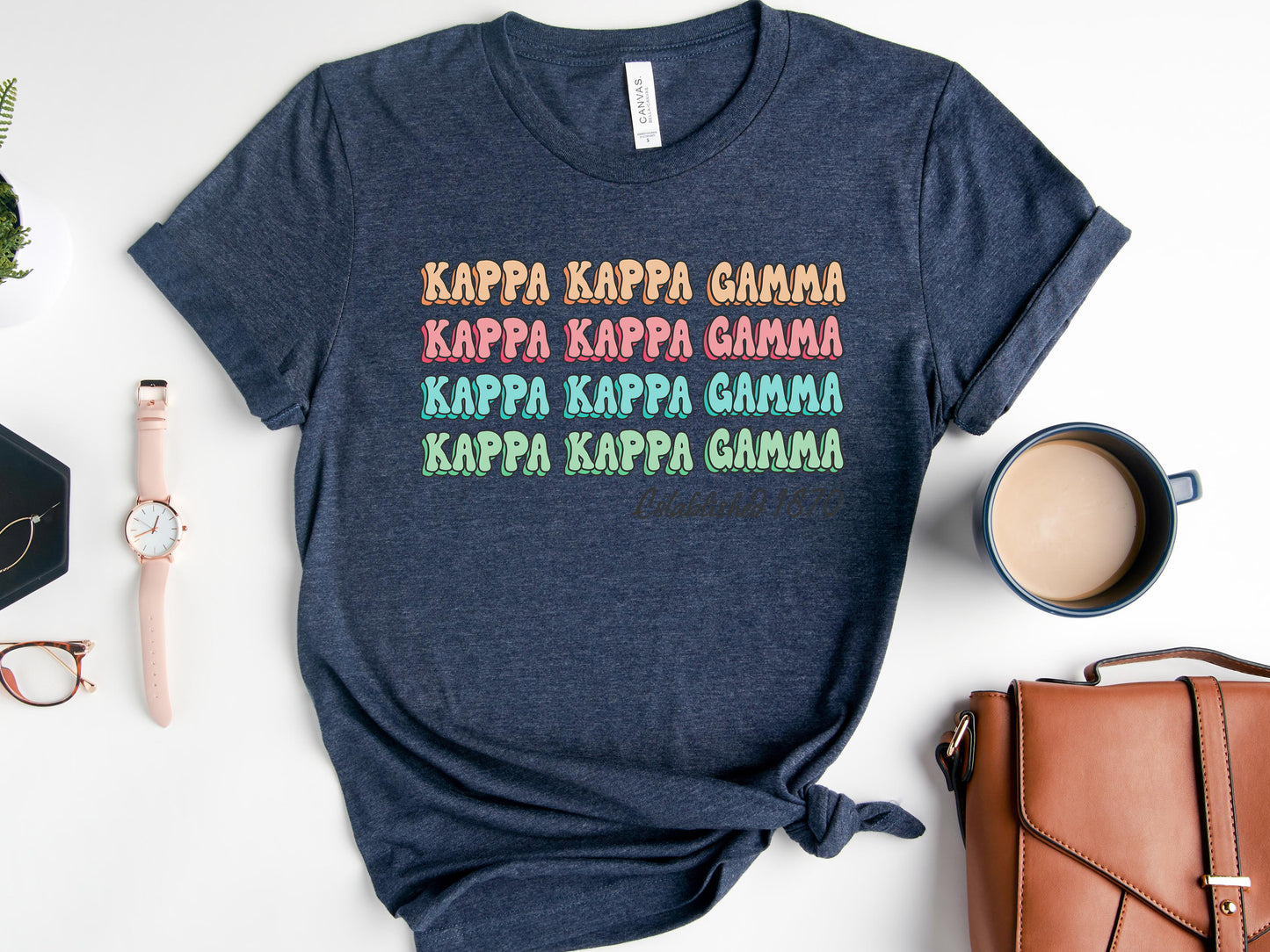 Kappa Kappa Gamma Lucy Sorority T-shirt _ 275g