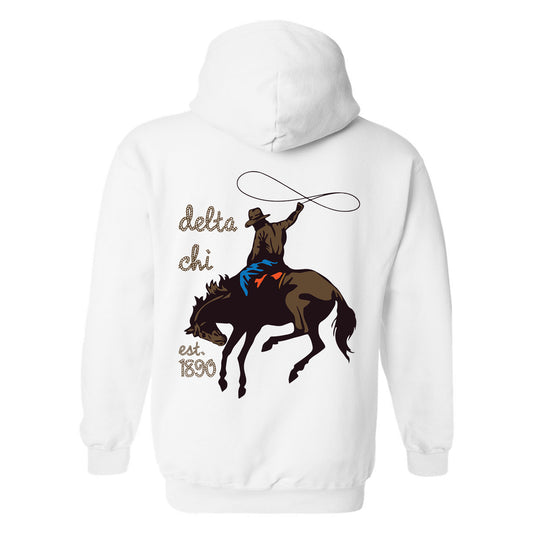 Delta Chi Cowboy Fraternity Hoodie _ 31186g