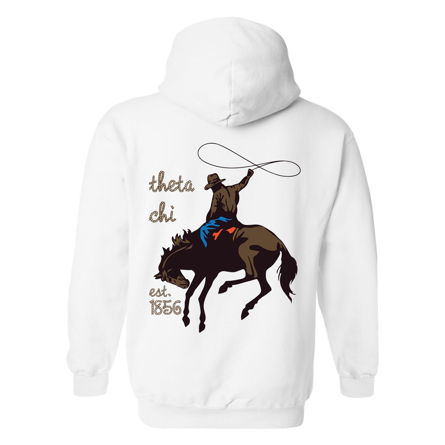 Theta Chi Cowboy Fraternity Hoodie _ 31208g