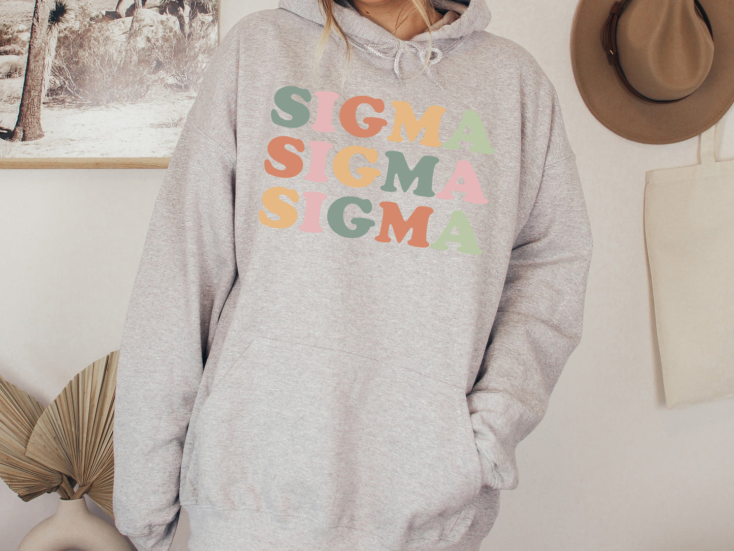 Sigma Sigma Sigma Bright and Proud Sorority Hoodie _ 437g