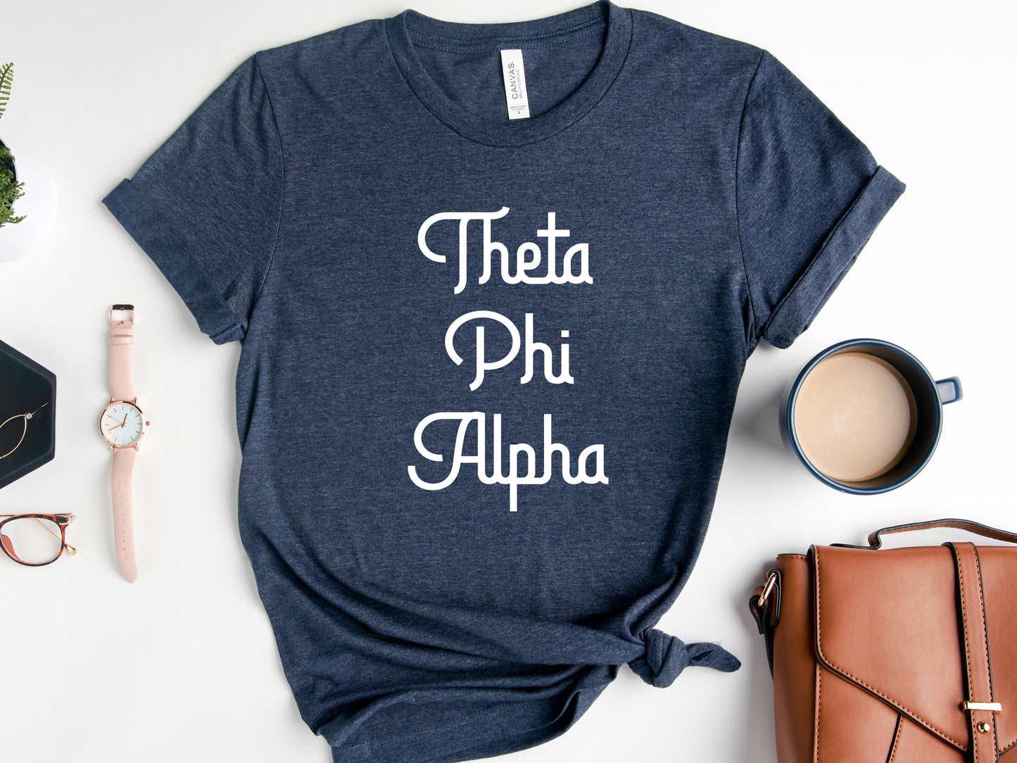 Theta Phi Alpha All About That Pop Sorority T-shirt _ 2705g