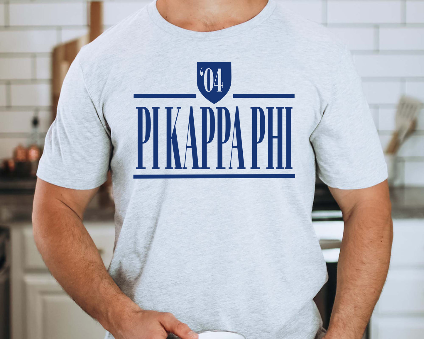 Pi Kappa Phi Shield Fraternity T-shirt _ 1202g