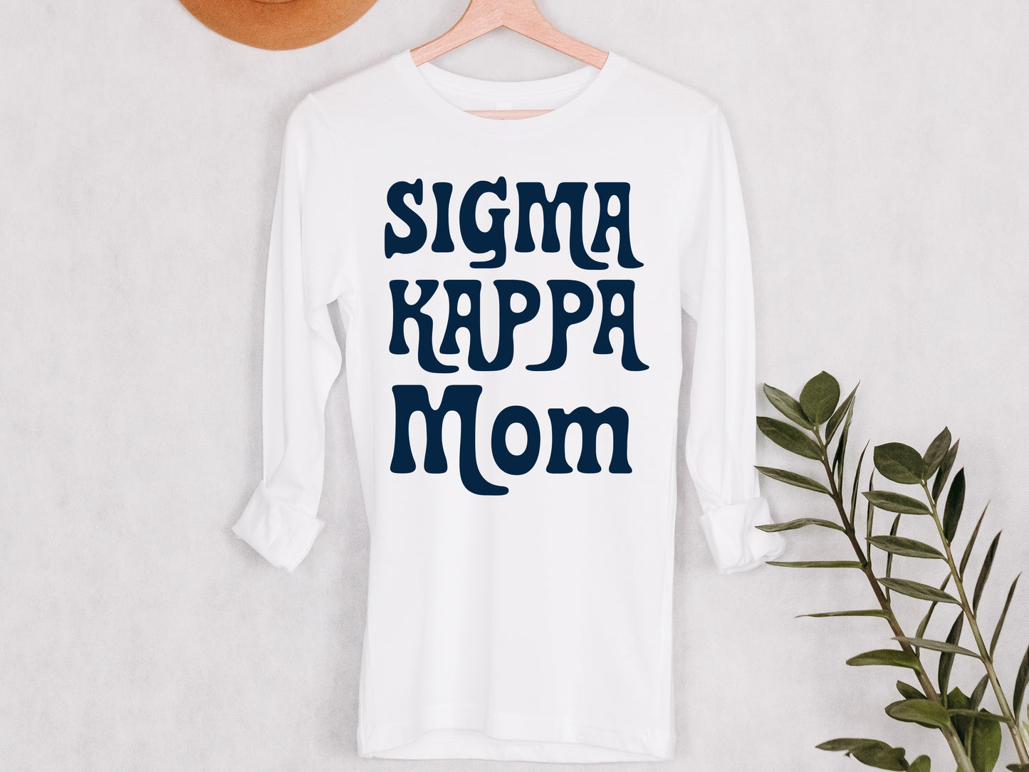 Sigma Kappa Got it from my Mom Sorority Long Sleeve T-shirt _ 3093g