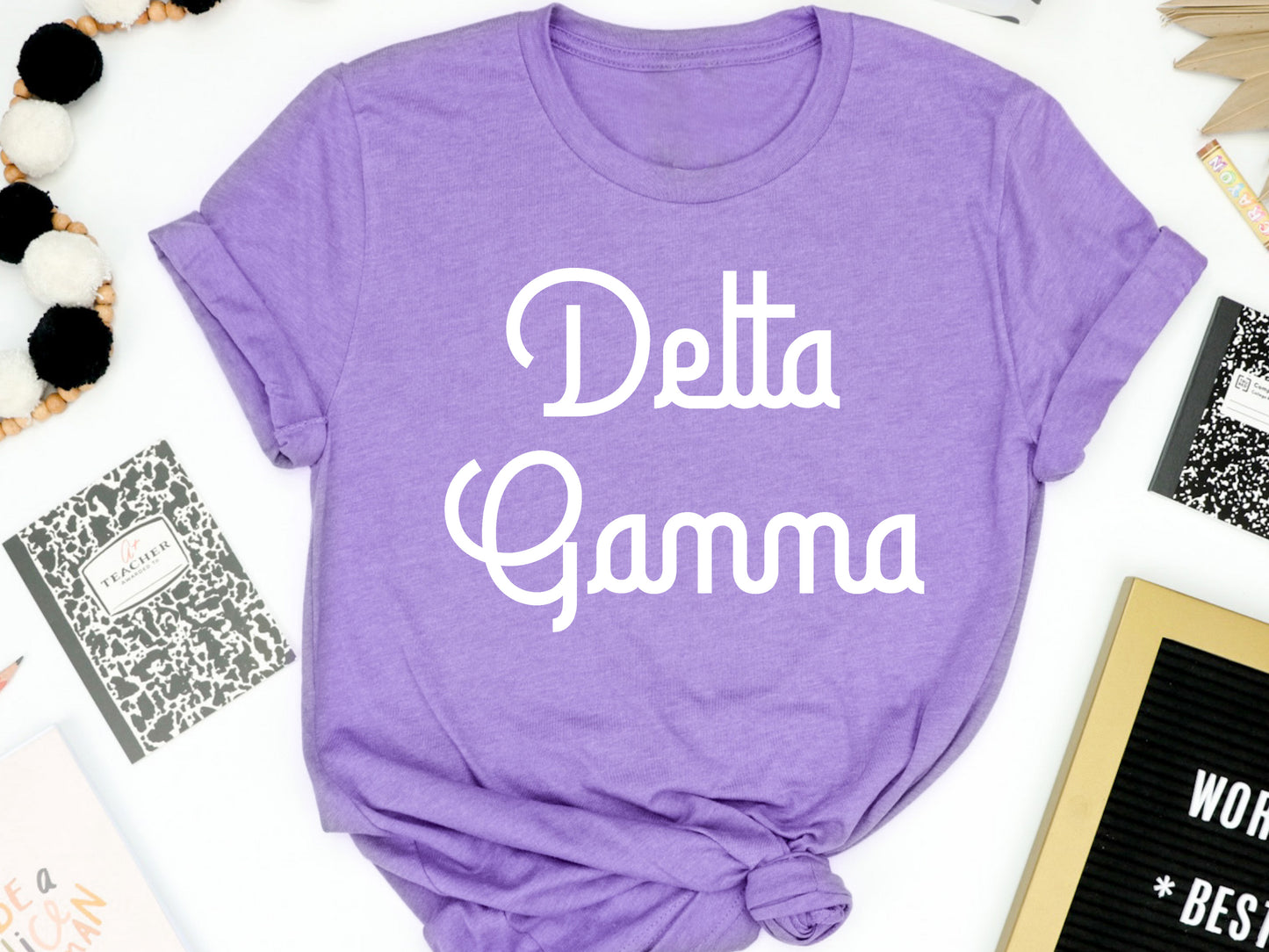 Delta Gamma All About That Pop Sorority T-shirt _ 2692g