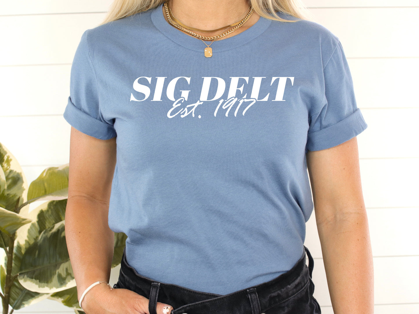Sigma Delta Tau Mom Sorority T-shirt _ 30838g