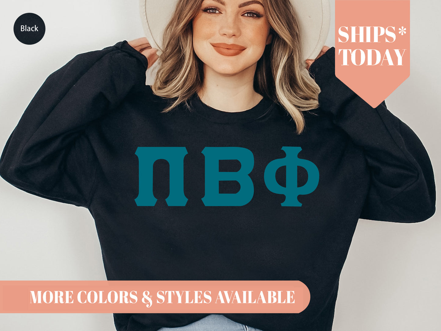 Pi Beta Phi Back to the Basics Sorority Sweatshirt _ 342g