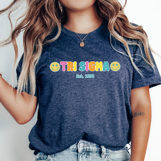 a woman wearing a tshirt with the word otsima on it