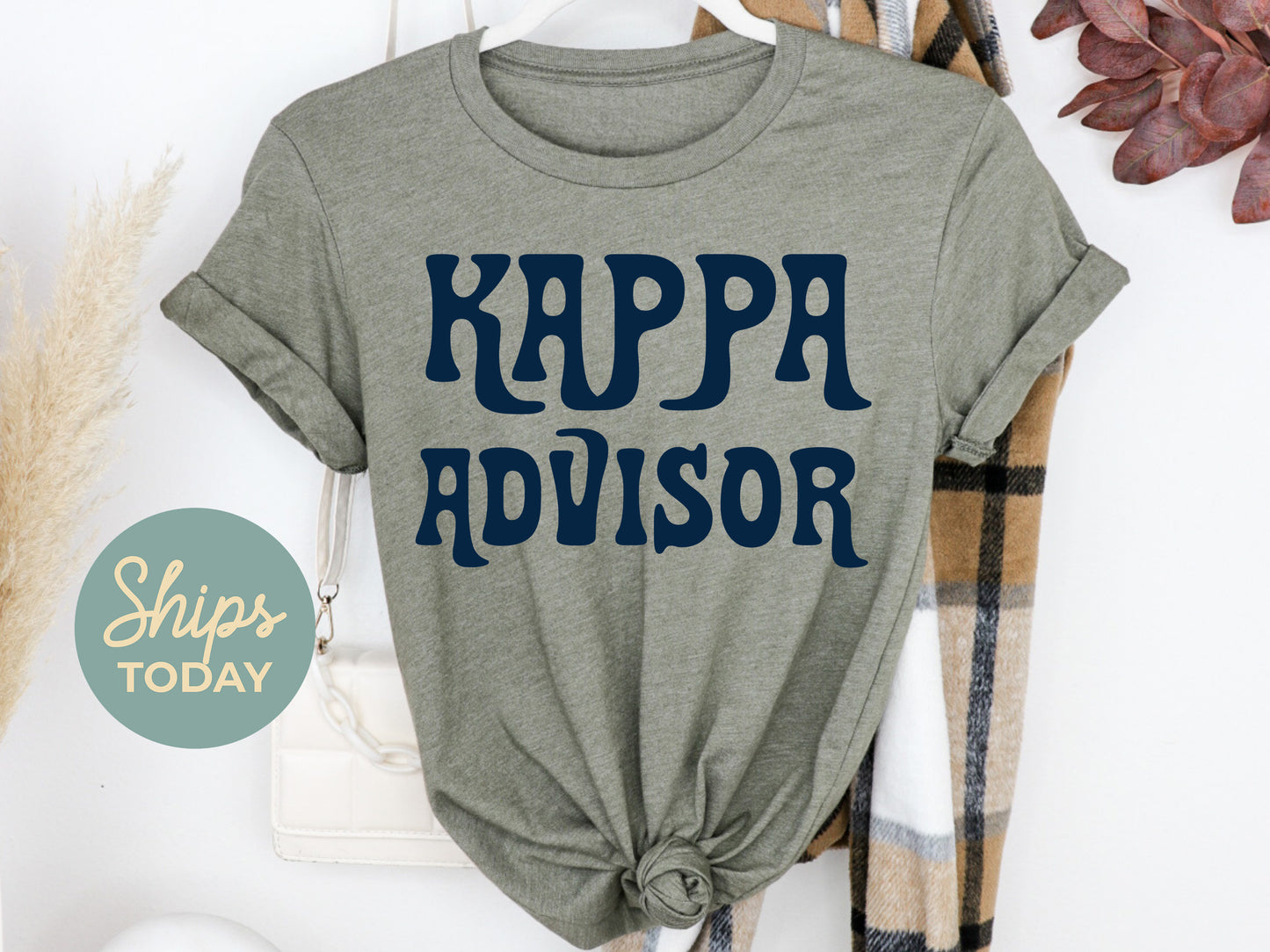Kappa Kappa Gamma Best Advisor Sorority T-shirt _ 3114g