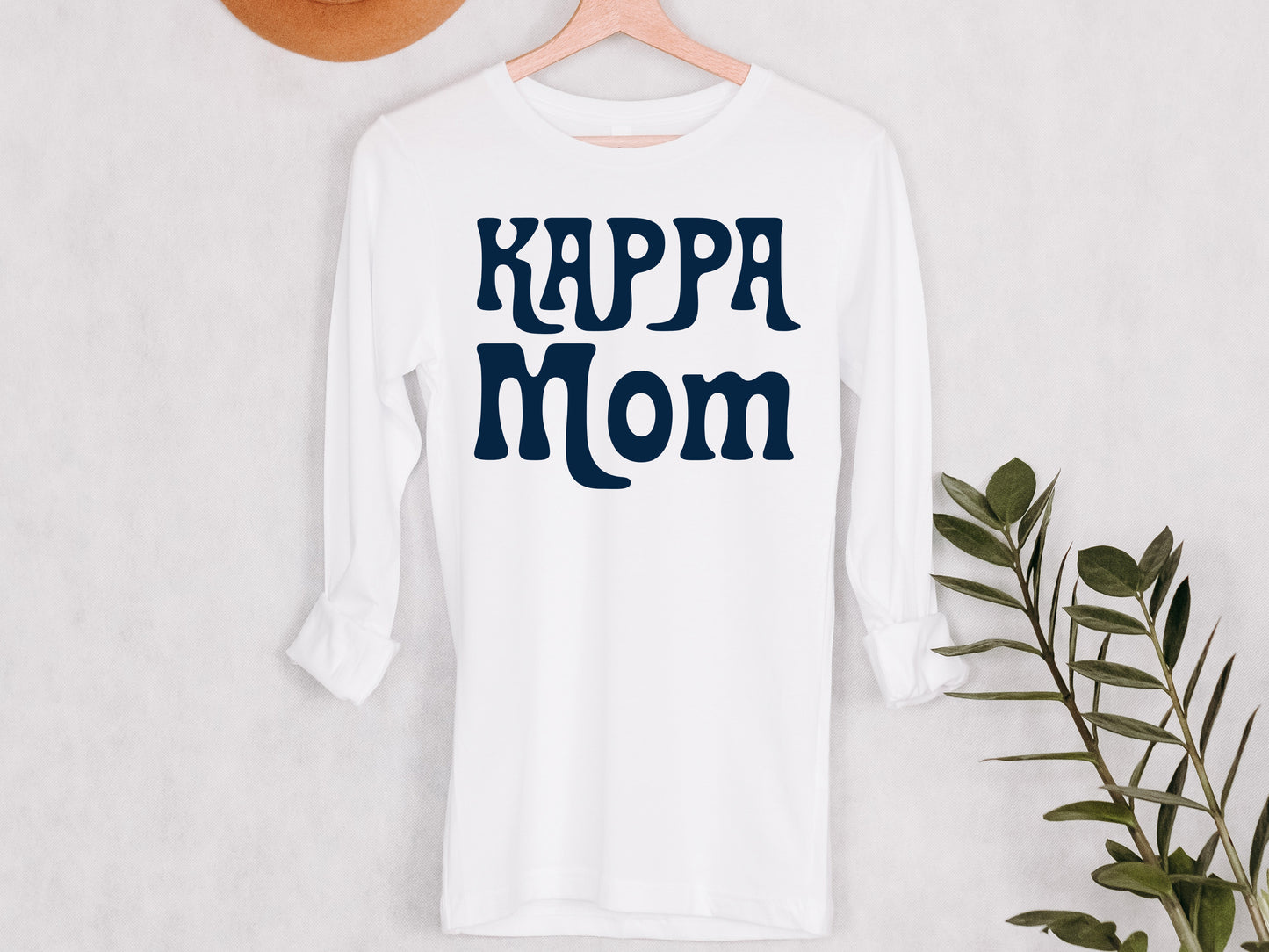 Kappa Kappa Gamma Got it from my Mom Sorority Long Sleeve T-shirt _ 3088g