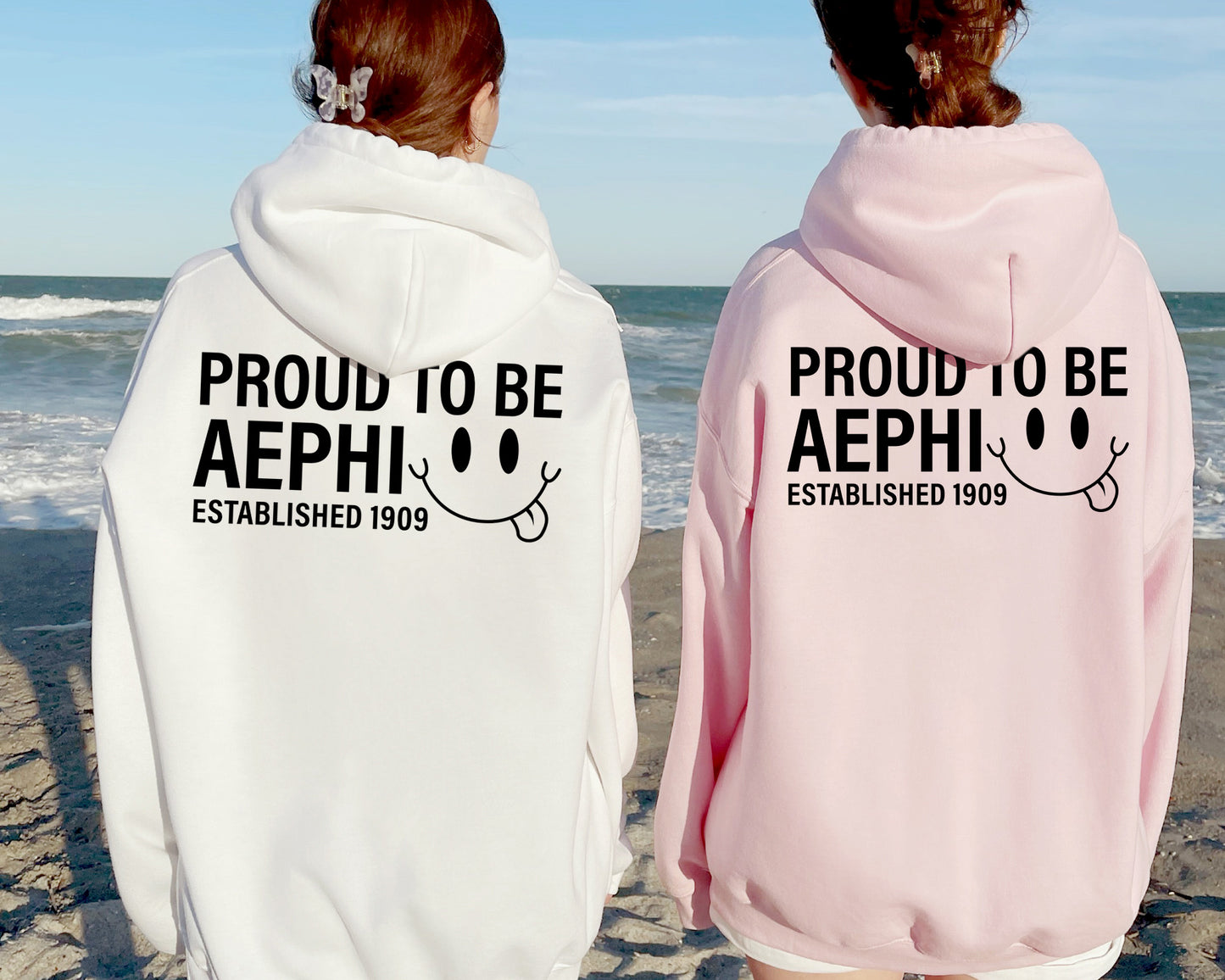Alpha Epsilon Phi Proud to Be Sorority Hoodie _ 33130g