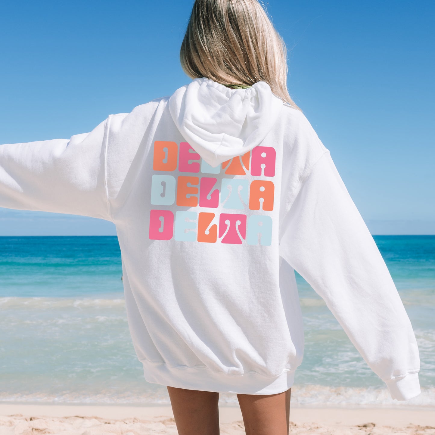 Delta Delta Delta Vibrant Verve Sorority Hoodie _ 32611g
