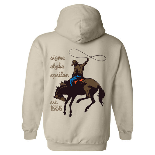 Sigma Alpha Epsilon Cowboy Fraternity Hoodie _ 31200g