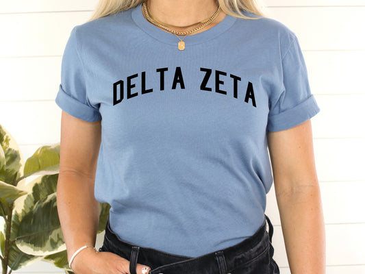 Delta Zeta Just Bold Sorority T-shirt _ 2382g