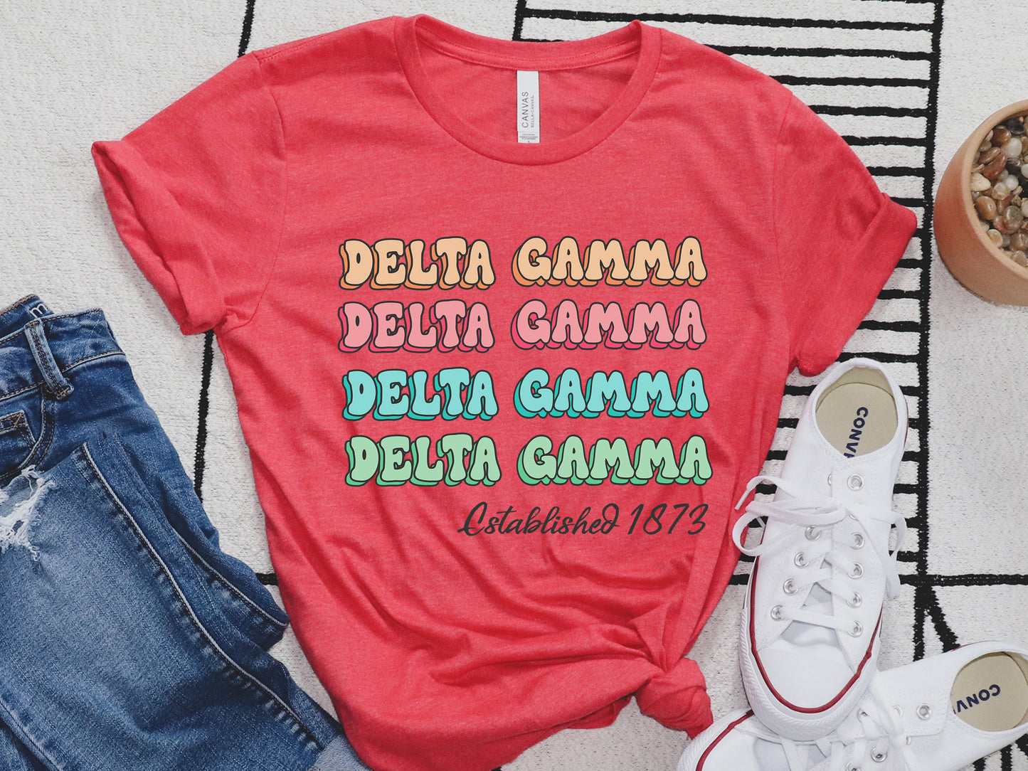 Delta Gamma Lucy Sorority T-shirt _ 269g