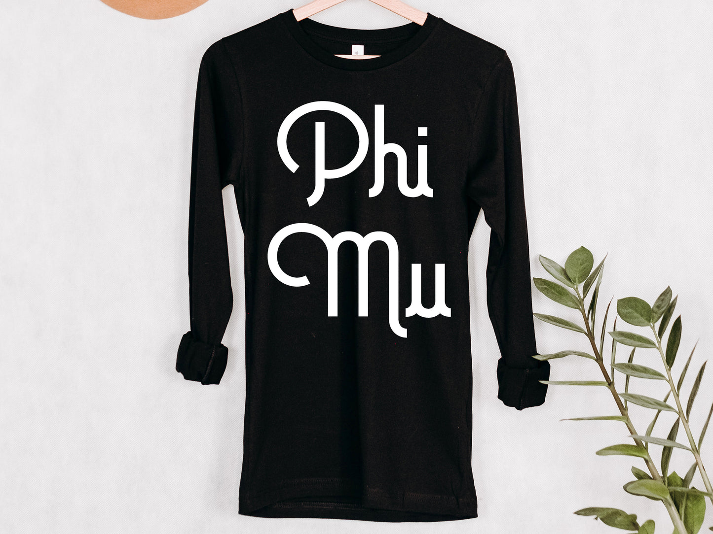 Phi Mu All About That Pop Sorority Long Sleeve T-shirt _ 2699g