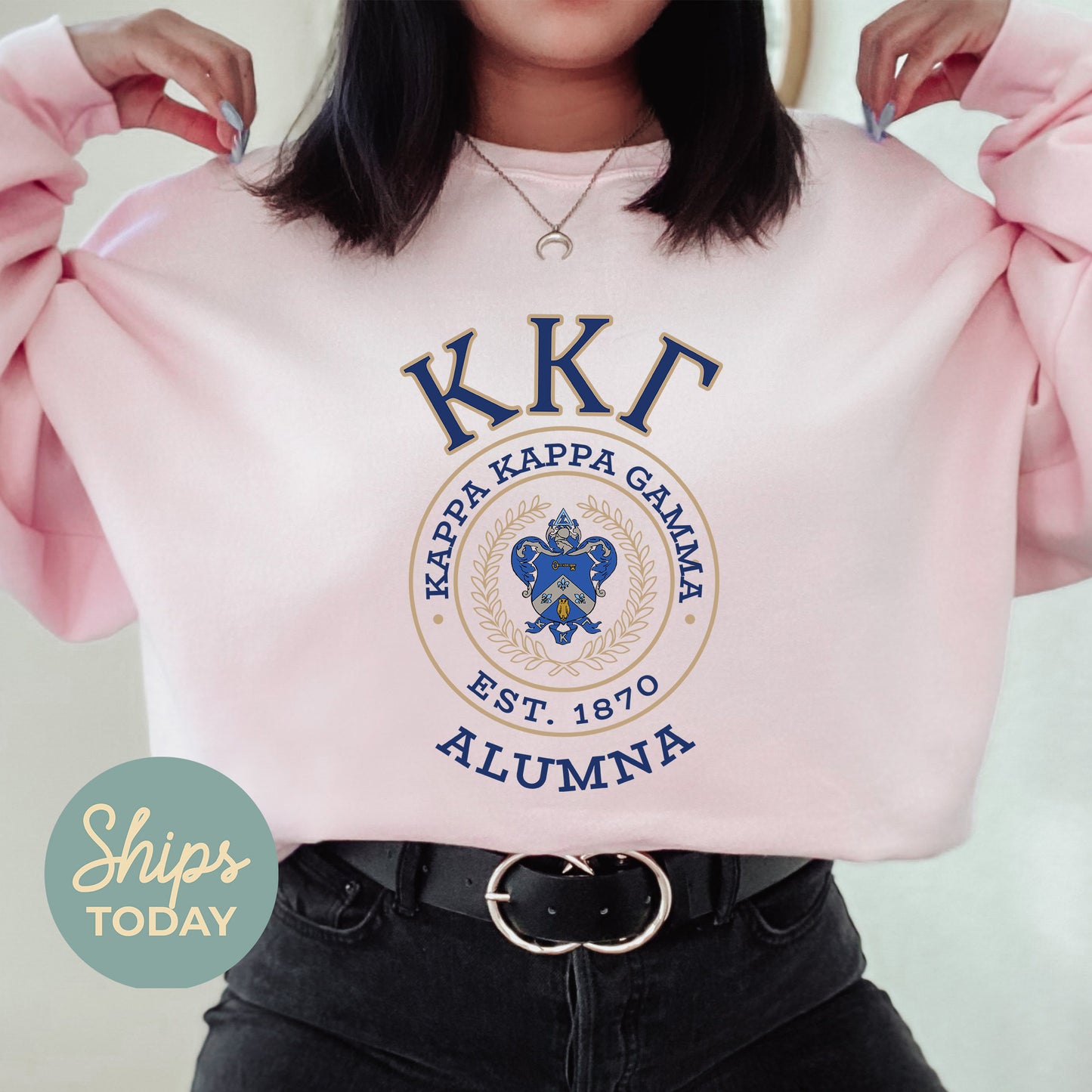 Kappa Kappa Gamma Alumna Vintage Sorority Sweatshirt _ 31026g