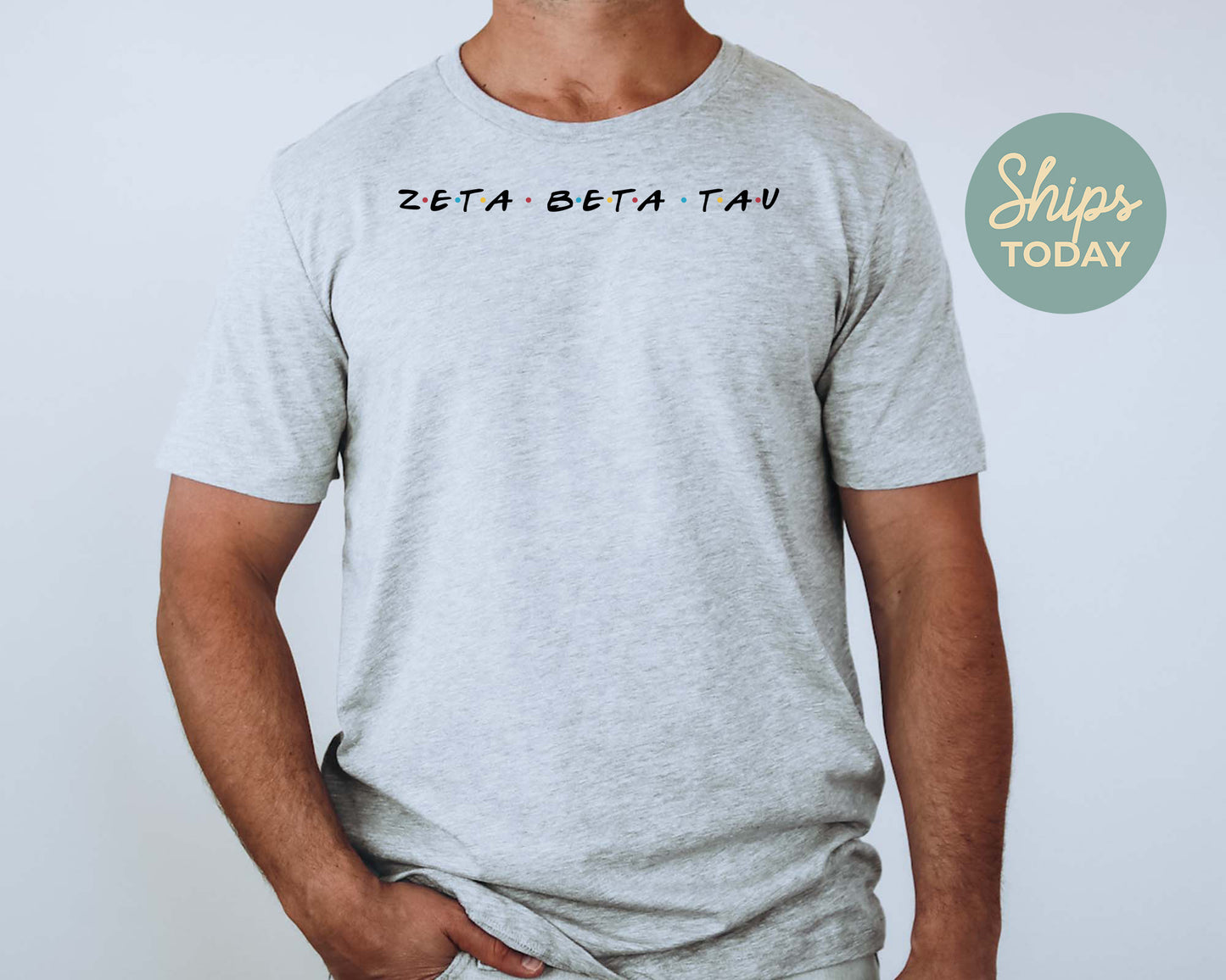 Zeta Beta Tau Greek Friends Fraternity T-shirt _ 30701g