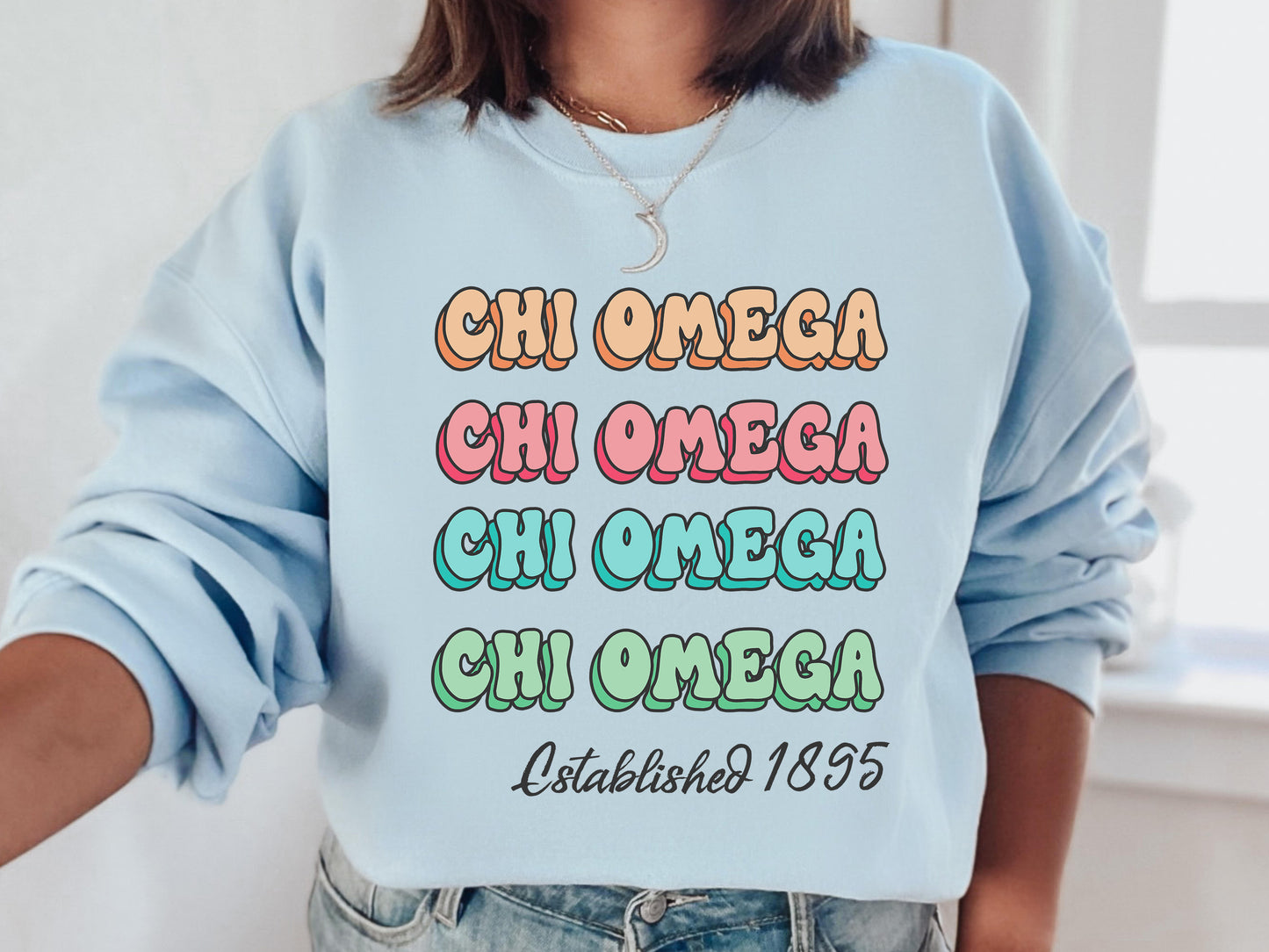 Chi Omega Lucy Sorority Sweatshirt _ 267g