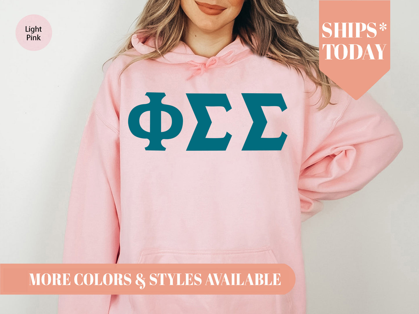Phi Sigma Sigma Back to the Basics Sorority Hoodie _ 341g
