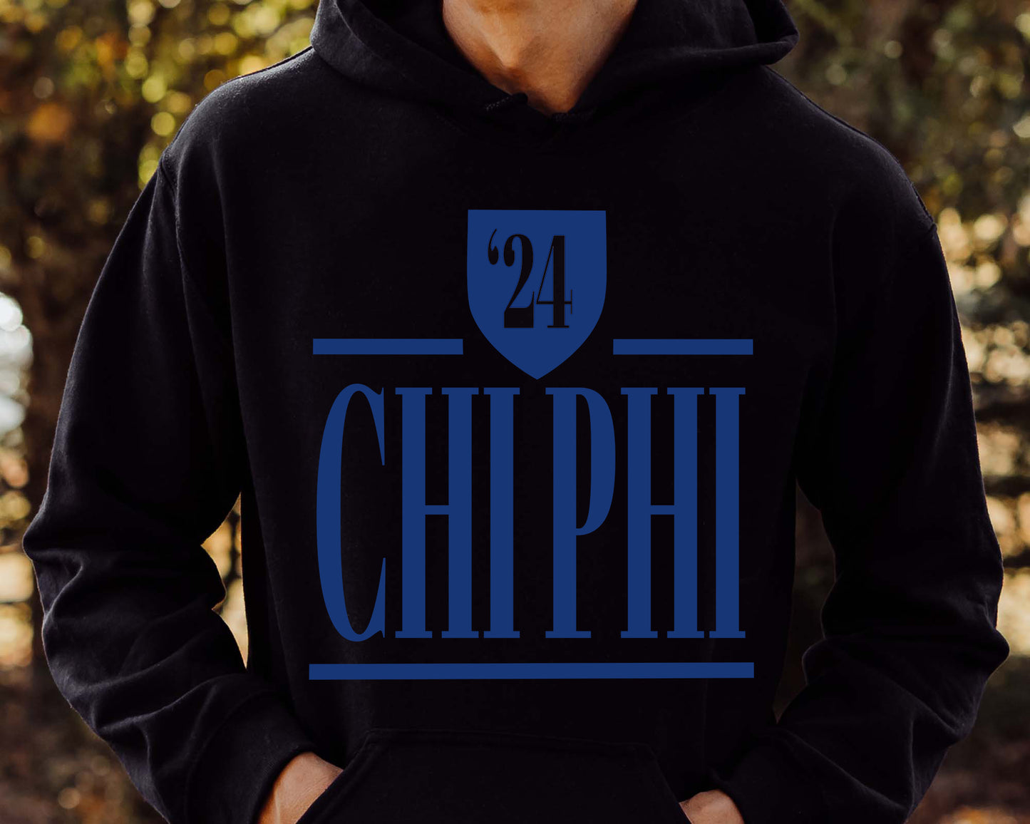 Chi Phi Shield Fraternity Hoodie _ 1188g