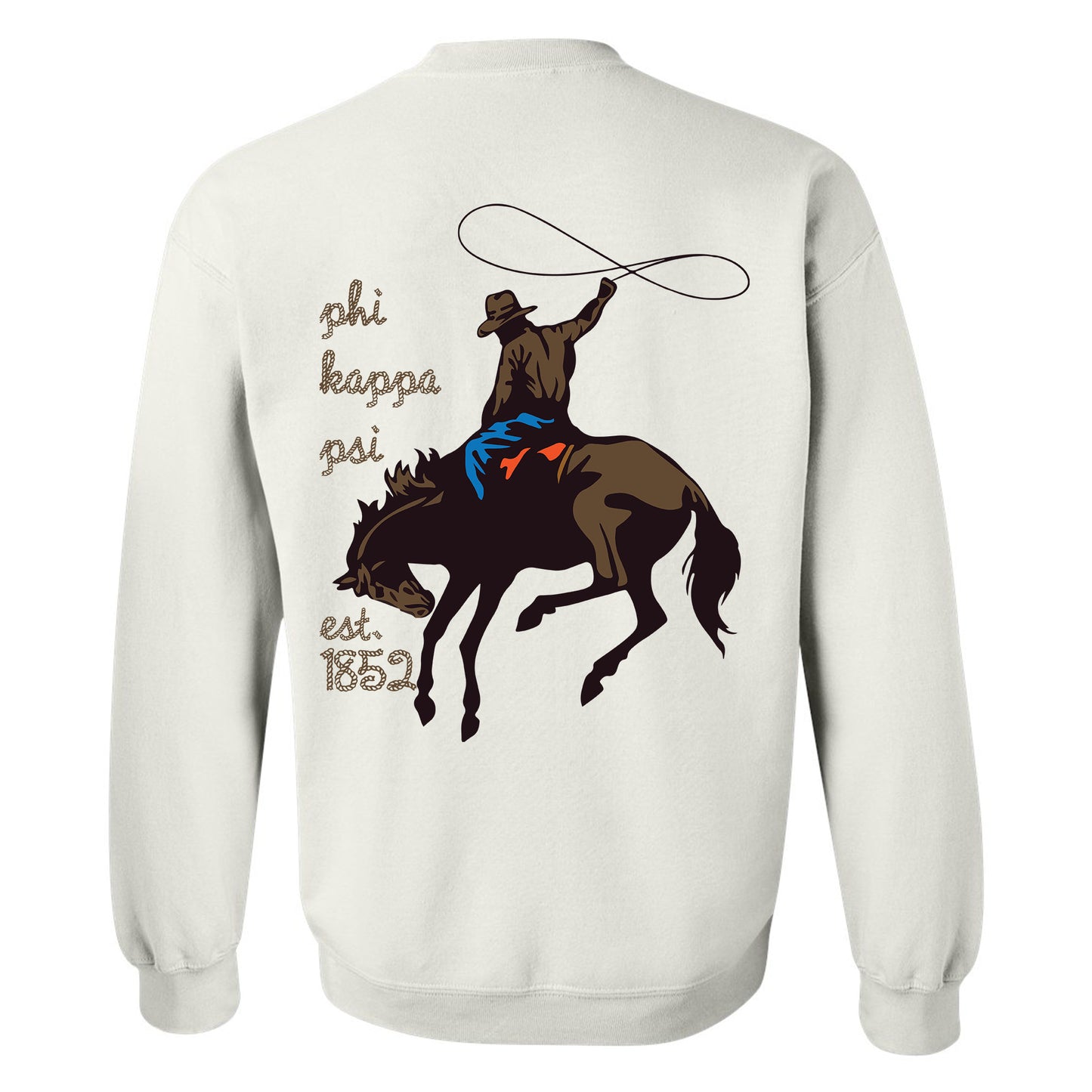 Phi Kappa Psi Cowboy Fraternity Sweatshirt _ 31195g