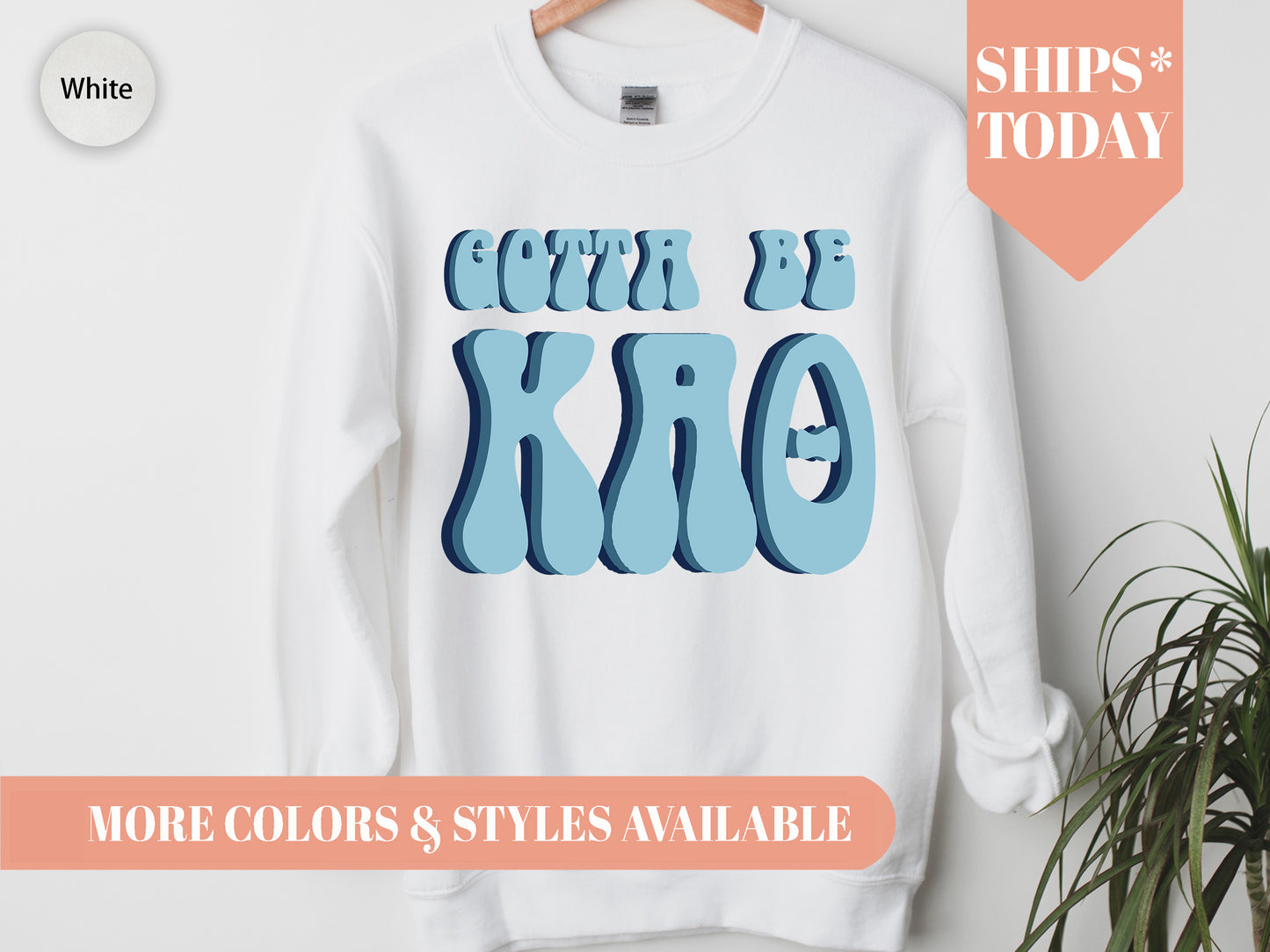 Kappa Alpha Theta They've Gotta Be Sorority Sweatshirt _ 351g