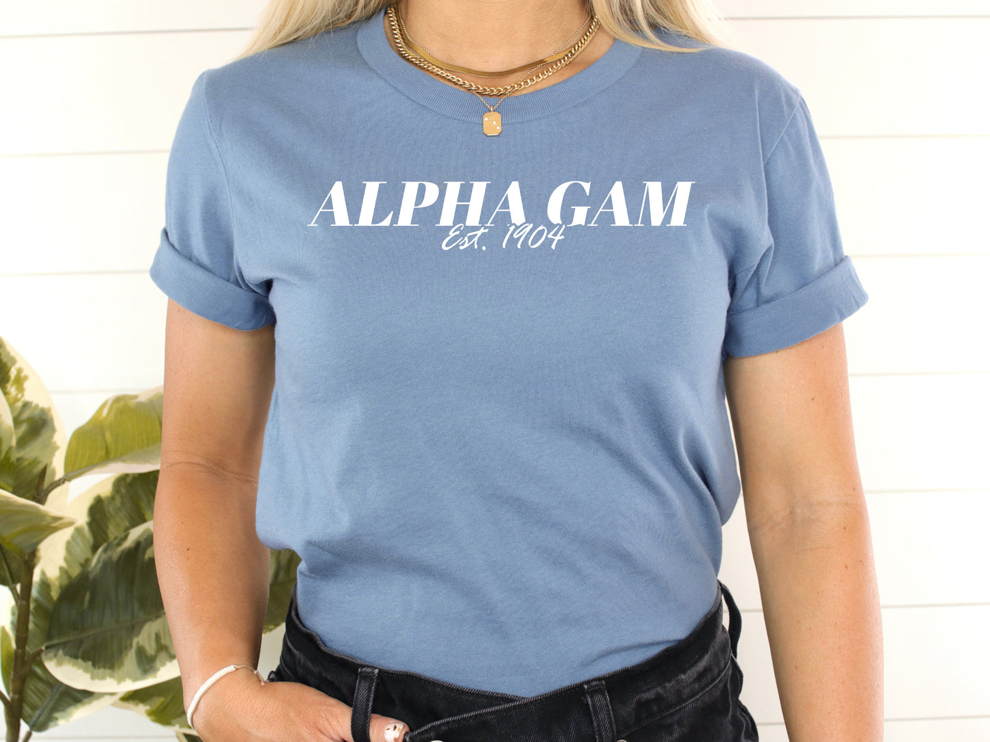 Alpha Gamma Delta Mom Sorority T-shirt _ 30820g