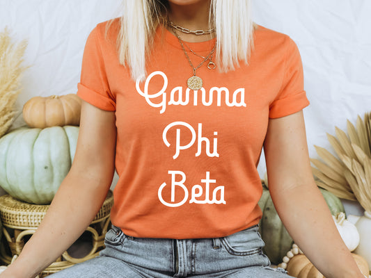 Gamma Phi Beta All About That Pop Sorority T-shirt _ 2695g