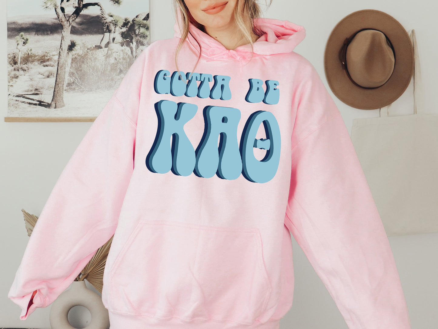 Kappa Alpha Theta They've Gotta Be Sorority Hoodie _ 351g