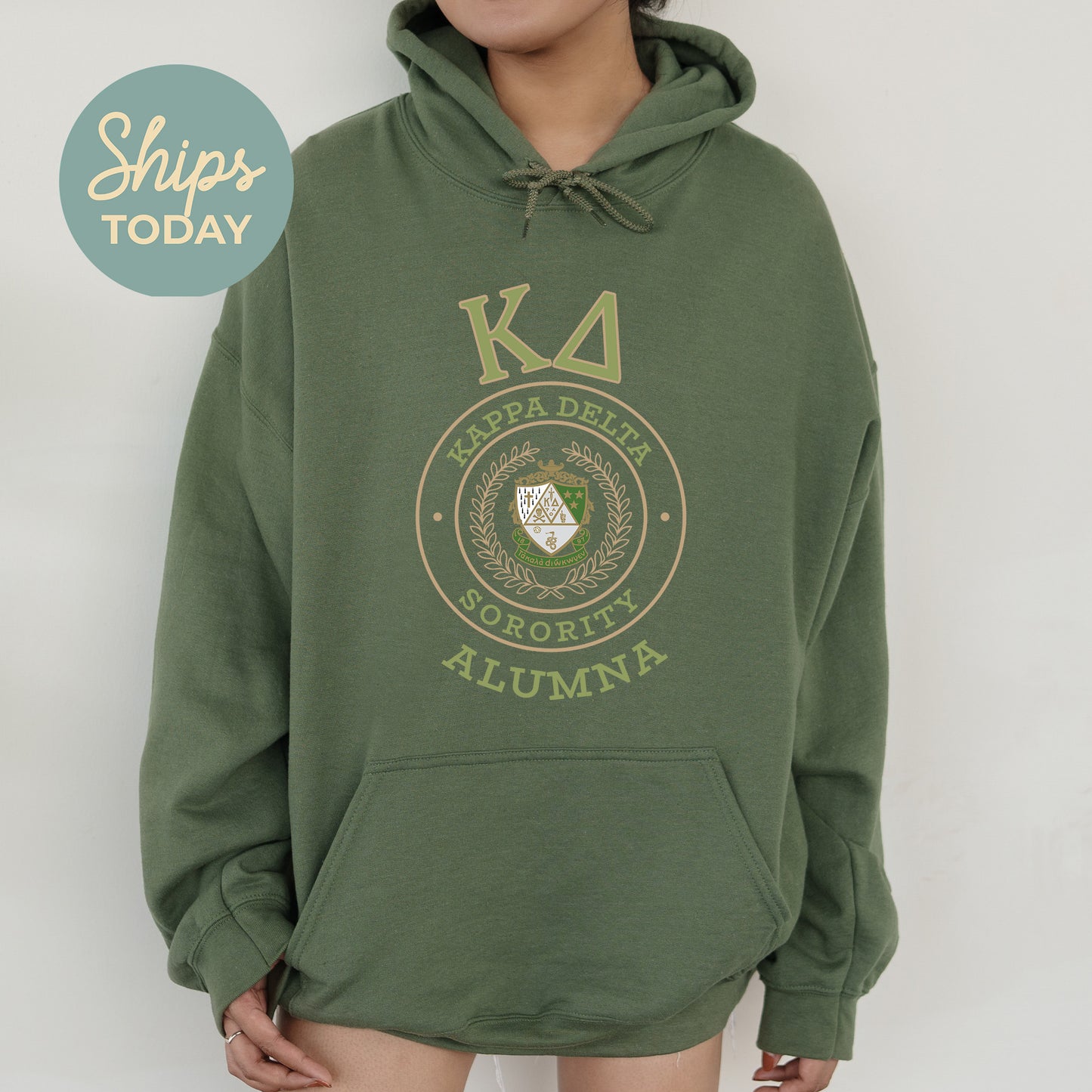 Kappa Delta Alumna Vintage Sorority Hoodie _ 31025g