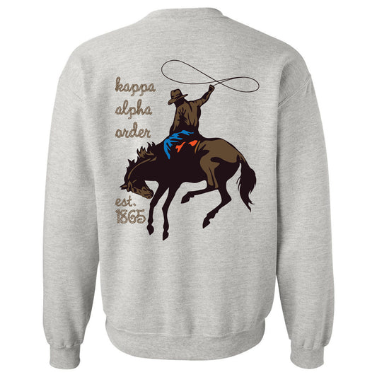 Kappa Alpha Order Cowboy Fraternity Sweatshirt _ 31190g